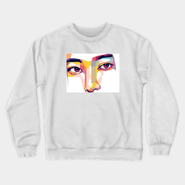 area T wpap pop art Crewneck Sweatshirt by Rizkydwi